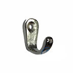 Tekli Anahtar, Bijuteri, Vitrin, Dekor Askısı - Nikel, 10X18X22 Mm