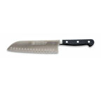 61950 - Sıcak Dövme Oluklu Santoku Şef Bıçağı 18 Cm