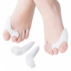 Baş Parmak Bunyon Silikonu Parmak Arası Destek Medikal Silikon Ağrı Azaltmaya Yardımcı