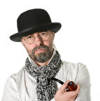 Siyah Renk Yetişkin Boy Bowler Derby Şapkası 58 Cm