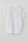 Unısex Bisiklet Yaka Kısa Kollu Düz Çocuk Tshirt