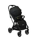 Yoyko Max Kabin Boy Tek Elle Otomatik Katlanan Pratik Autofold Bebek Arabası Siyah