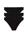 3 lü Paket Şahin Kadın Likralı Bikini Külot 30624