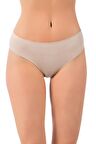 5 Adet Lüx Drm Kadın Bambu Yüksek Bel Bikini Külot Slip 3150
