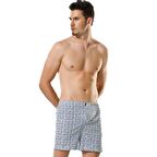 Anıt Erkek Desenli Penye Boxer 1119 % 100 Pamuk