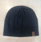 3 Adet Ünisex Penye Bere Şapka Siyah