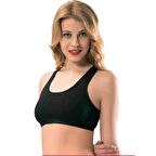 Kota Kadın Geniş Askılı Likralı Penye Bustiyer 6053