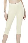 Özkan Kadın Likralı Diz Altı Kapri Tayt Renk Seçenekli 0458