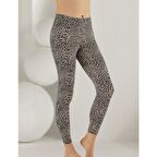 Şahinler Kadın Likralı Leopar Tayt MB301