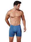 Gümüş Erkek Bambu İnce Bel Elastan Boxer 8007