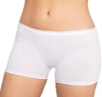 12 Adet Gümüş Kadın Likralı Şort Boxer 3016