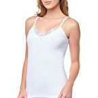 Tutku Kadın İp Askılı Güpürlü Dantelli Atlet