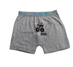 12 li Paket Sedef Yıldız Erkek Çocuk Likralı Boxer 1089