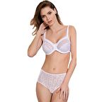 Anıl Kadın Dantelli Toparlayıcı Sütyen Külot Takım 4725