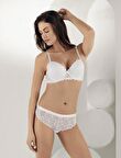 Şahinler 12400 İçi Boş Kadın Dantel Desteksiz Sütyen Külot Takım 