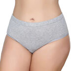 12 Adet Gümüş Kadın Battal Renkli Ribana Bato Külot 3041