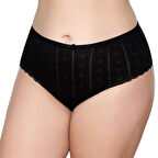 12 Adet Gümüş Kadın Renkli Jakarlı Bato Külot 3079