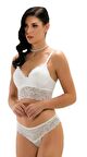 Şahinler 12100 Kadın Dantelli Desteksiz Sütyen Külot Takım 