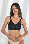 Fabony Kadın Dantel Detaylı Penye Toparlayıcı Sütyen 3180
