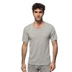 6 lı Paket Özkan Erkek Ribana Kısa Kol Bisiklet Yaka Atlet 0115