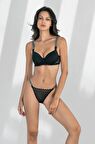 Fabony Kadın Dantelli Taşlı Destekli Sütyen Külot Takımı 4220