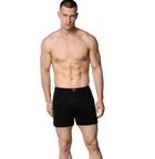 3 lü Paket Gümüş Erkek Penye Boxer Düz Renk Pamuklu Erkek Boxer 4020