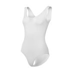 3 Adet Yıldız Kadın Likralı Geniş Askılı Çıtçıtlı Body Beyaz 2067