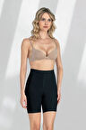 Fabony Kadın Lazer Kesim Silikon Bantlı Şort Korse 2060B