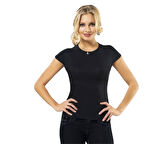 Anıt Kadın Likralı Kısa Kollu Fanila Atlet Body 2124