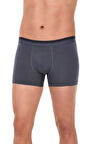 3 Adet Yıldız Erkek Likralı Formen Boxer Short Füme 369