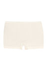 6 Adet Yıldız Kadın Likralı Boxer Ekru 3877