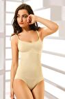 Sistina Kadın Ten Dikişsiz Kancalı Body Korse 755