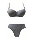 3 Adet Miss Perry Kadın Destekli Sütyen Külot Takımı TK02