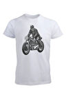 Motorcu Tasarımlı Tişört