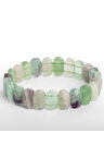 Florit Taşı Kare Kesim Bileklik
