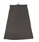 KADIN BELİ LASTİKLİ ASTARLI İNCE PENYE ÇAN ETEK