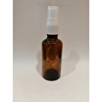 20cc Kahverengi Cam Şişe Sprey Başlık, Medikal Şişe, Boş Şişe, 25 Adet