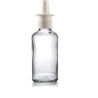 30ml şeffaf şişe, Burun spreyi, 24 adet Nazal Spreyli, Ecza şişesi, İlaç Şişesi