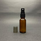 20ml kahverengi spreyli Şişe, 24 Adet, Ecza şişesi, Boş Cam şişe
