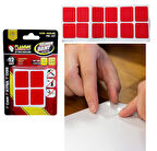 Montaj Bandı 2.5 Kg - Çift Taraflı Hazır Kesilmiş Silikon Bant 12Li Montaj Bandı, Şeffaf