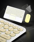 Bluetooth Klavye Touchpad Slim Kablosuz Q Model