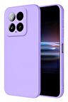 14T Kılıf Nano Içi Kadife Silikon - Lila