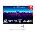 Lenovo IdeaCentre AIO3 24IAP7 Intel Core i5-12450H 16GB 512GB SSD Intel UHD Graphics 23.8 FHD IPS FreeDos F0GH01HXTR Klavye+Mouse Beyaz All In One Bilgisayar