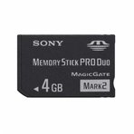 Sony Memory Stick Pro Duo 4 Gb Hafıza kartı (Kamera,Fotograf Makinası,Tablet.Oyun Konsol)
