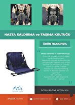 Hasta Taşıma Kaldırma Koltuğu