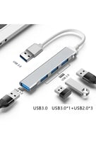 4 Port Usb 3.0 Hub Çevirici Çoğaltıcı Çoklayıcı Çoklama 4 Portlu Usb 3.0 Hub Çoklayıcı