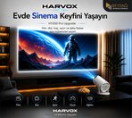 HARVOX HY300 Pro Upgrade Projeksiyon Cihazı Android WiFi HDMI USB HDR