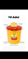 10 ADET TIBBI ATIK KOVASI 5 LT  