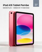 iPad 11. Nesil Wi-Fi 128 GB 11" MD4E4TU/A Pembe Tablet