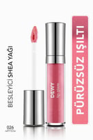 Flormar Besleyici Dudak Parlatıcısı - Dewy Lip Glaze - 026 Party Glow-8682536069489